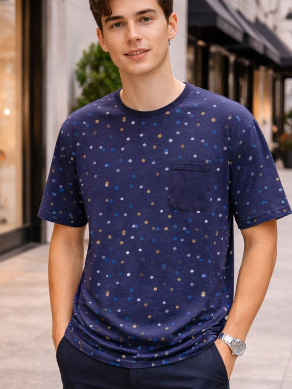 NWT Hudson and Barrow Tee LG